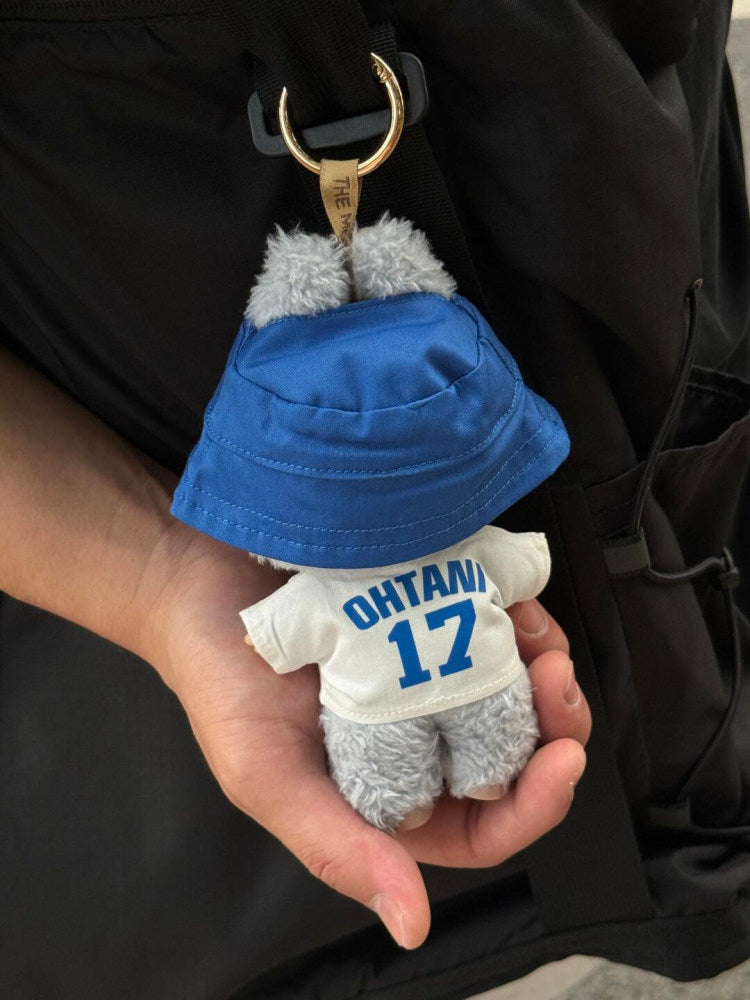 Clothes Labubo Baseball uniform with Backpack Keychain Labubo Clothing Macaron Clothes for Labubo