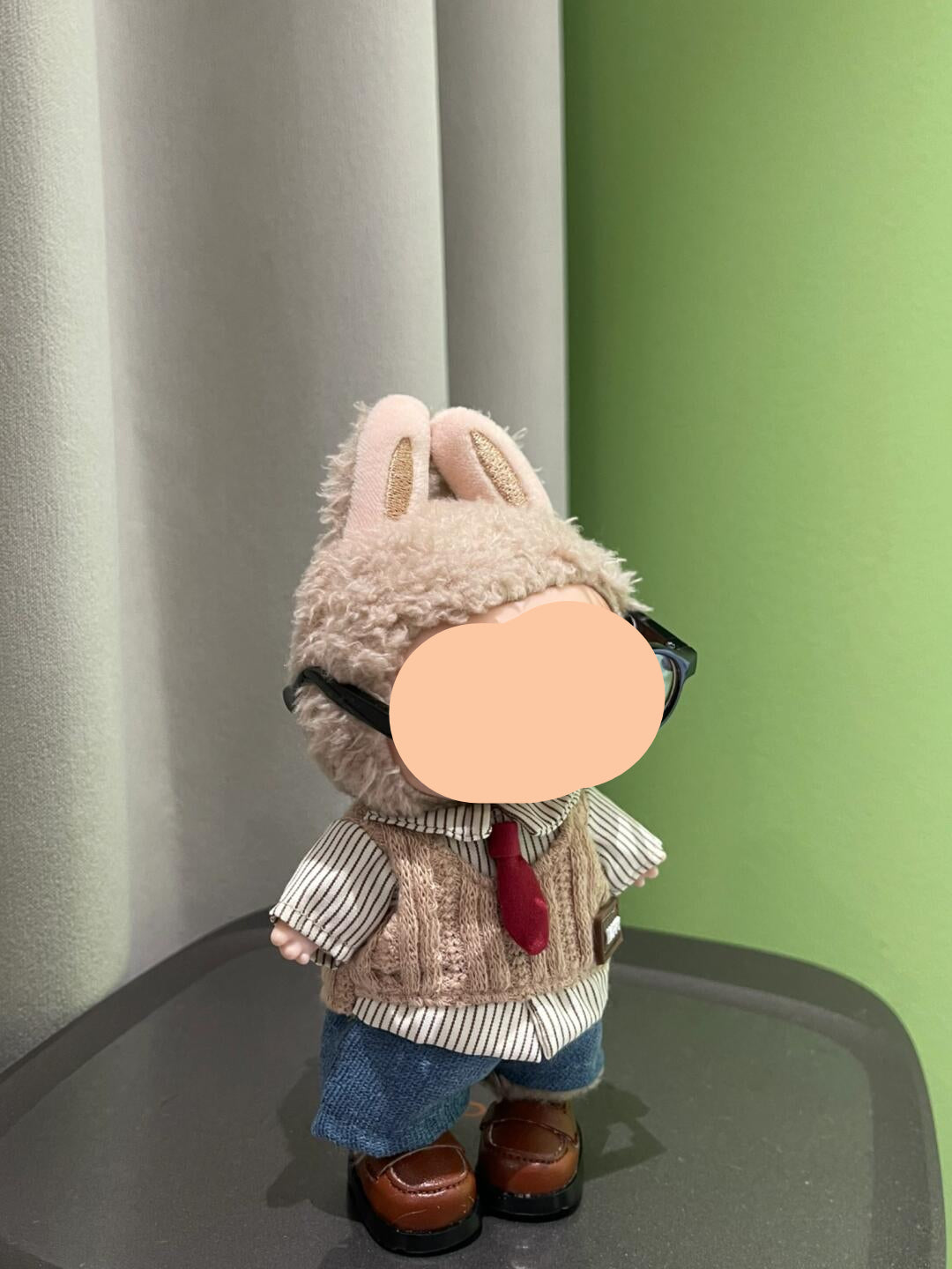 Labubo Clothes Sweater Vest + Shirt Keychain Labubo Clothing Labubo Labubo Doll Clothes