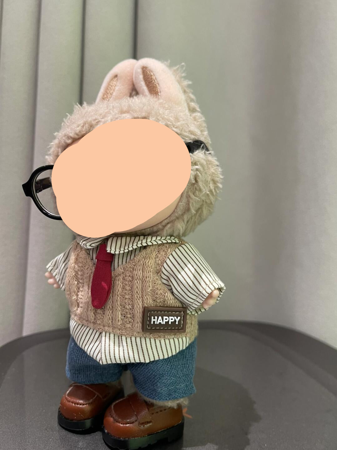 Labubo Clothes Sweater Vest + Shirt Keychain Labubo Clothing Labubo Labubo Doll Clothes