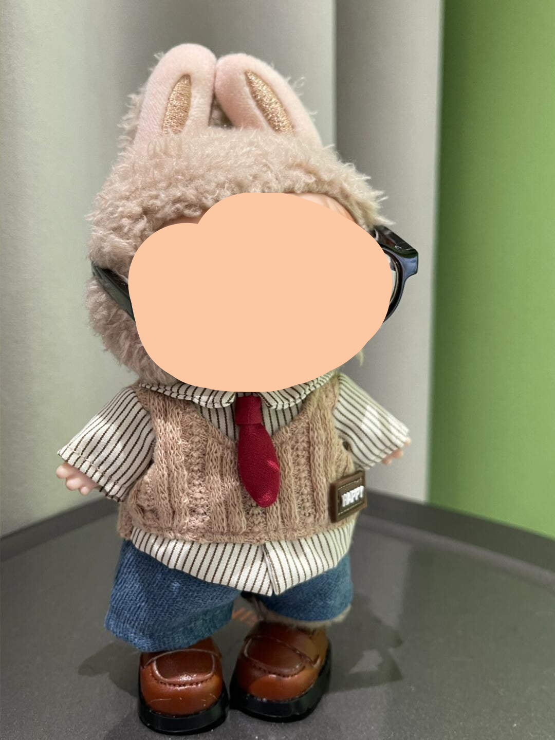 Labubo Clothes Sweater Vest + Shirt Keychain Labubo Clothing Labubo Labubo Doll Clothes
