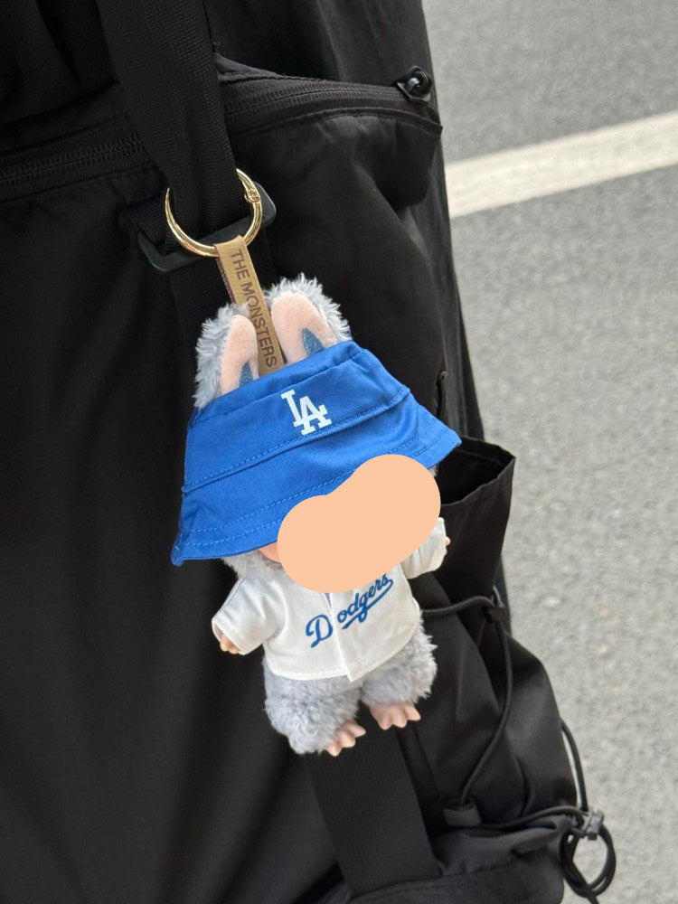 Clothes Labubo Baseball uniform with Backpack Keychain Labubo Clothing Macaron Clothes for Labubo