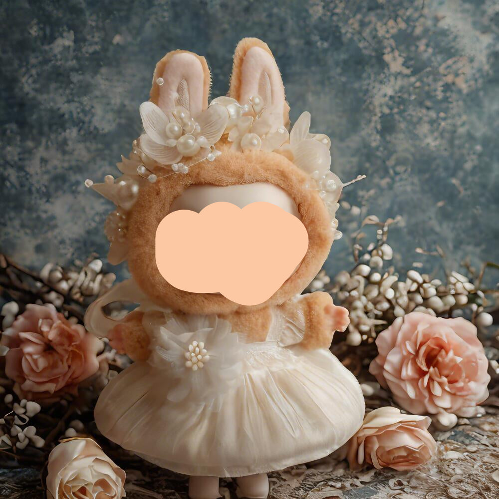 Wedding Dress With Wings Have a Seat Labubo Doll Clothes Groom's Suit Keychain Labubo Clothes 17cm Labubo Clothing