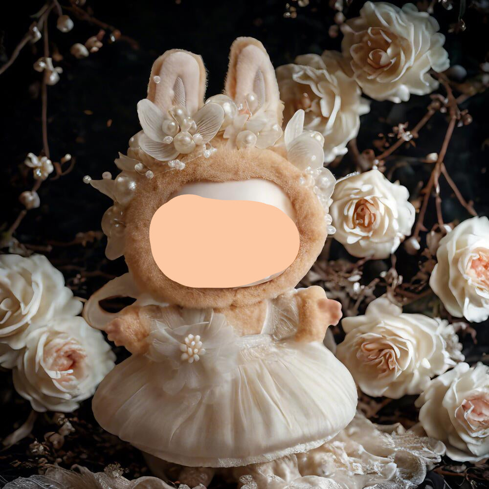 Wedding Dress With Wings Have a Seat Labubo Doll Clothes Groom's Suit Keychain Labubo Clothes 17cm Labubo Clothing