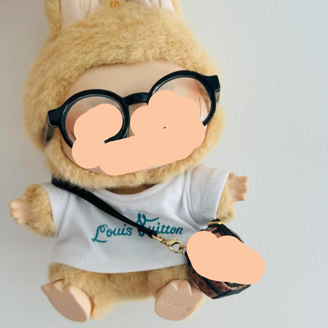 Labubo Clothing Keychain Labubo Clothes Sunglasses Glasses