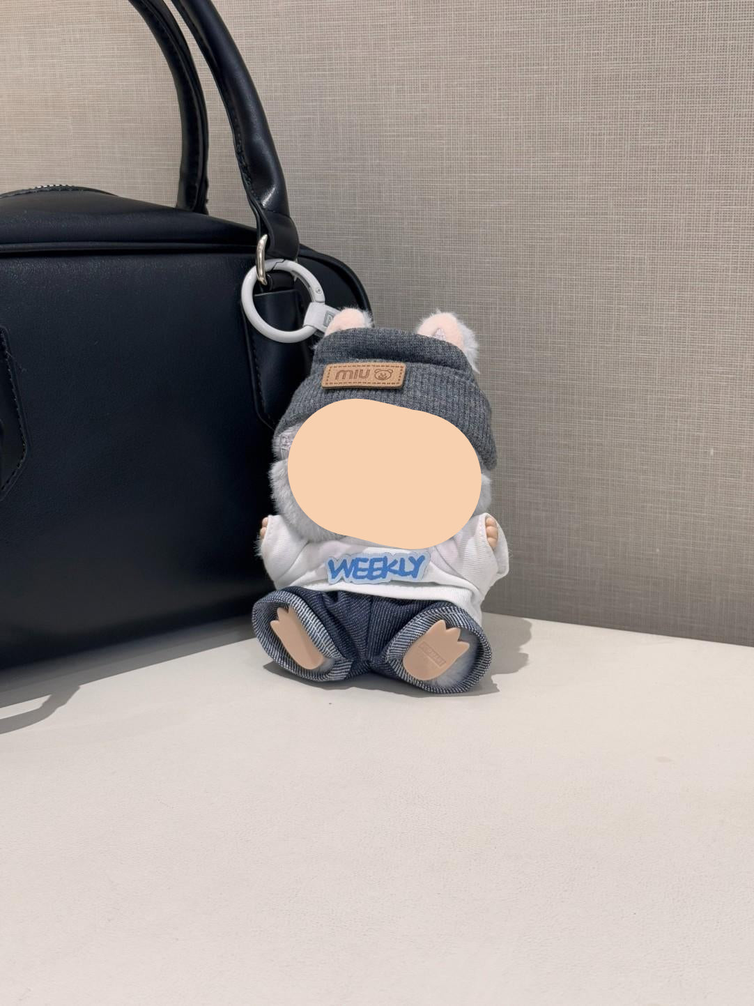 Cardigan Macaron Clothes for Labubo with Bottle Have a Seat Labubo Doll Clothes With Bottle Fashion Keychain Labubo Clothes 17cm Labubo Clothing