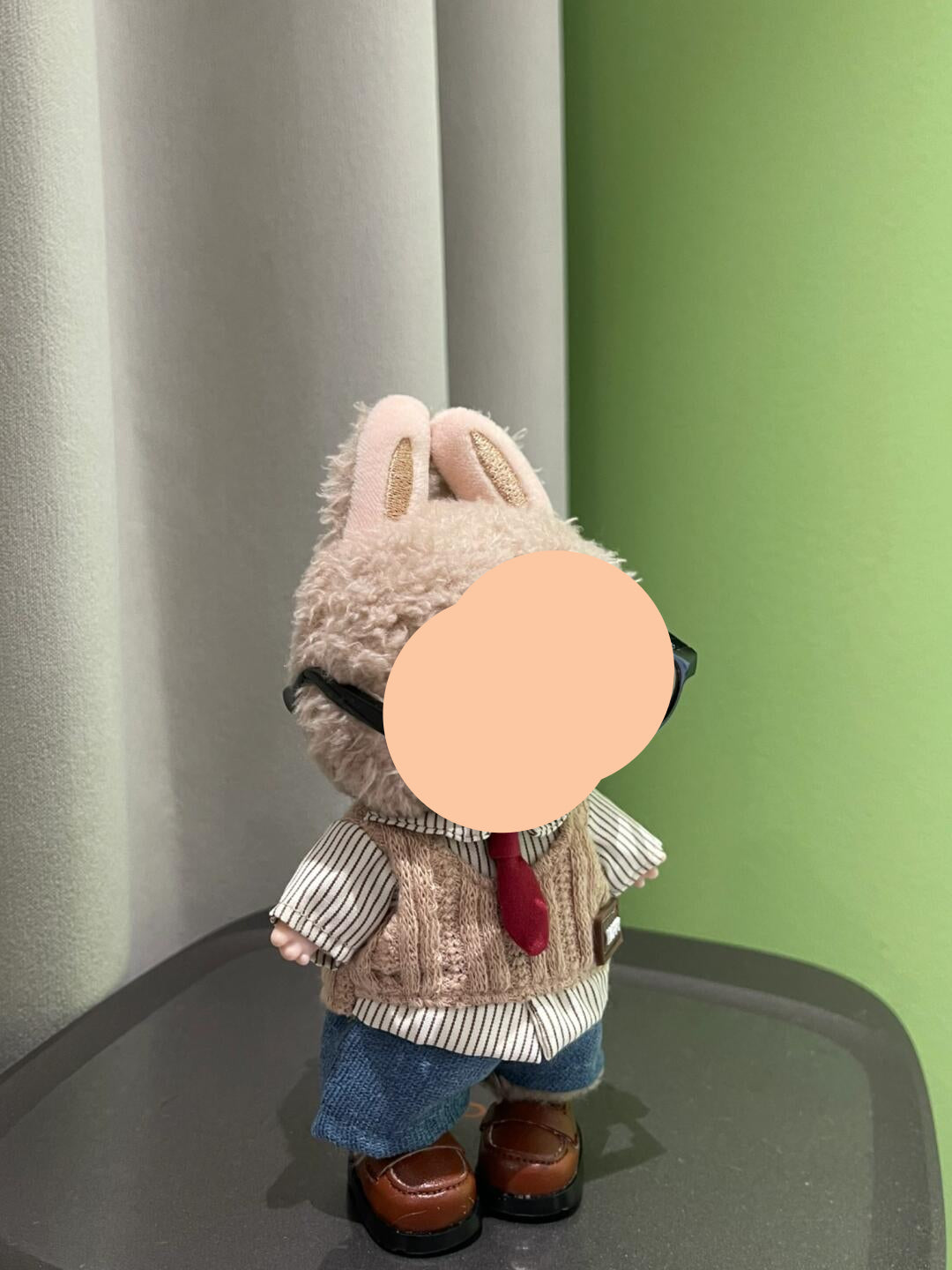 Labubo Clothes Sweater Vest + Shirt Keychain Labubo Clothing Labubo Labubo Doll Clothes