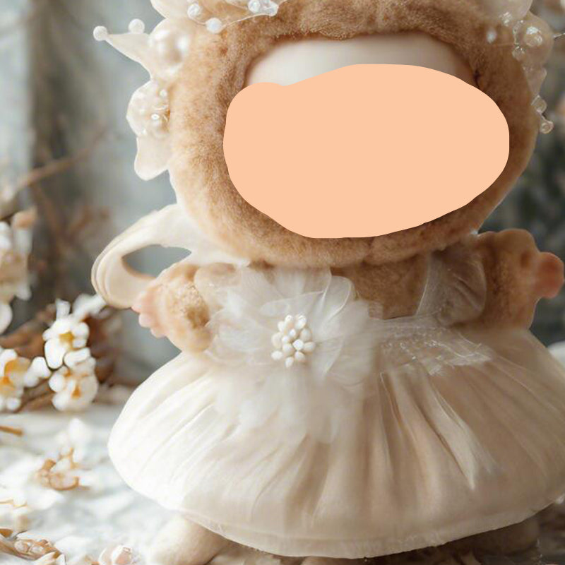 Wedding Dress With Wings Have a Seat Labubo Doll Clothes Groom's Suit Keychain Labubo Clothes 17cm Labubo Clothing