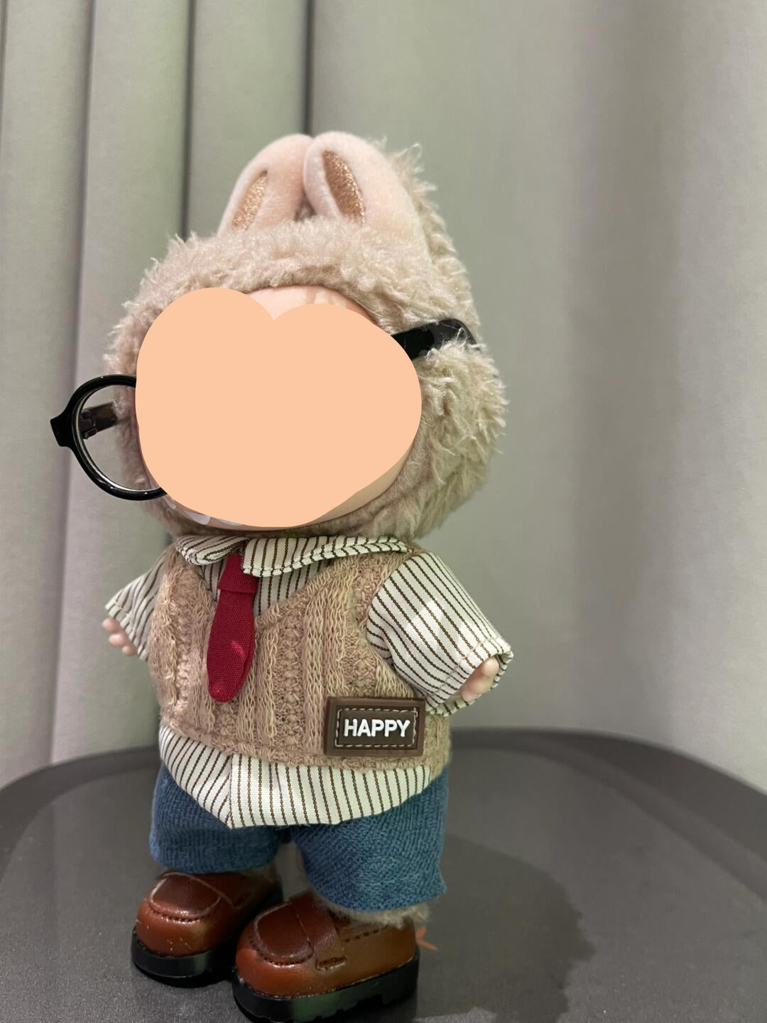 Labubo Clothes Sweater Vest + Shirt Keychain Labubo Clothing Labubo Labubo Doll Clothes