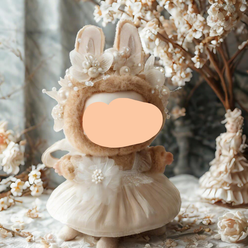 Wedding Dress With Wings Have a Seat Labubo Doll Clothes Groom's Suit Keychain Labubo Clothes 17cm Labubo Clothing
