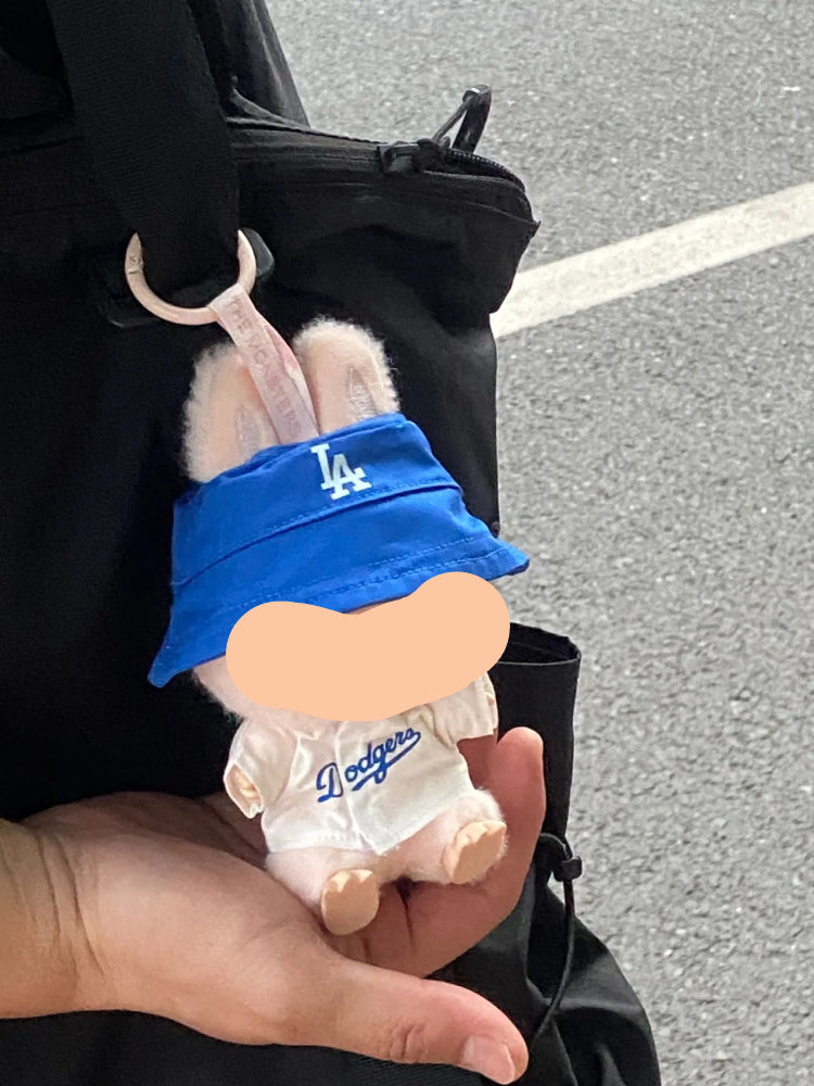 Clothes Labubo Baseball uniform with Backpack Keychain Labubo Clothing Macaron Clothes for Labubo