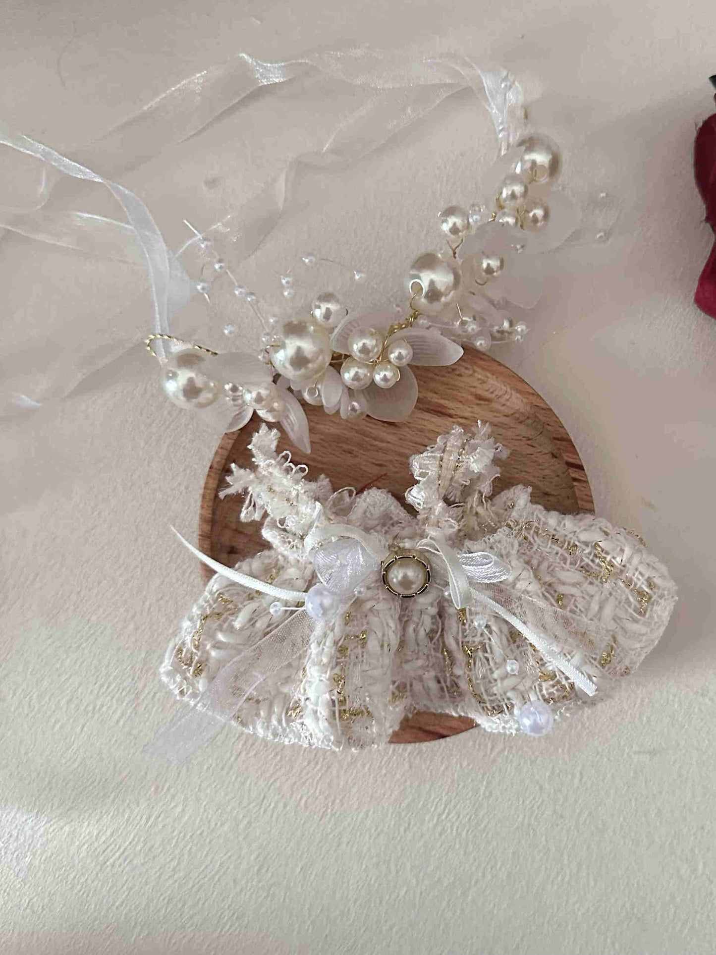 Labubo Clothes Wedding Dress with White Shoes 17cm Labubo Clothing Have a Seat Labubo Doll Clothes
