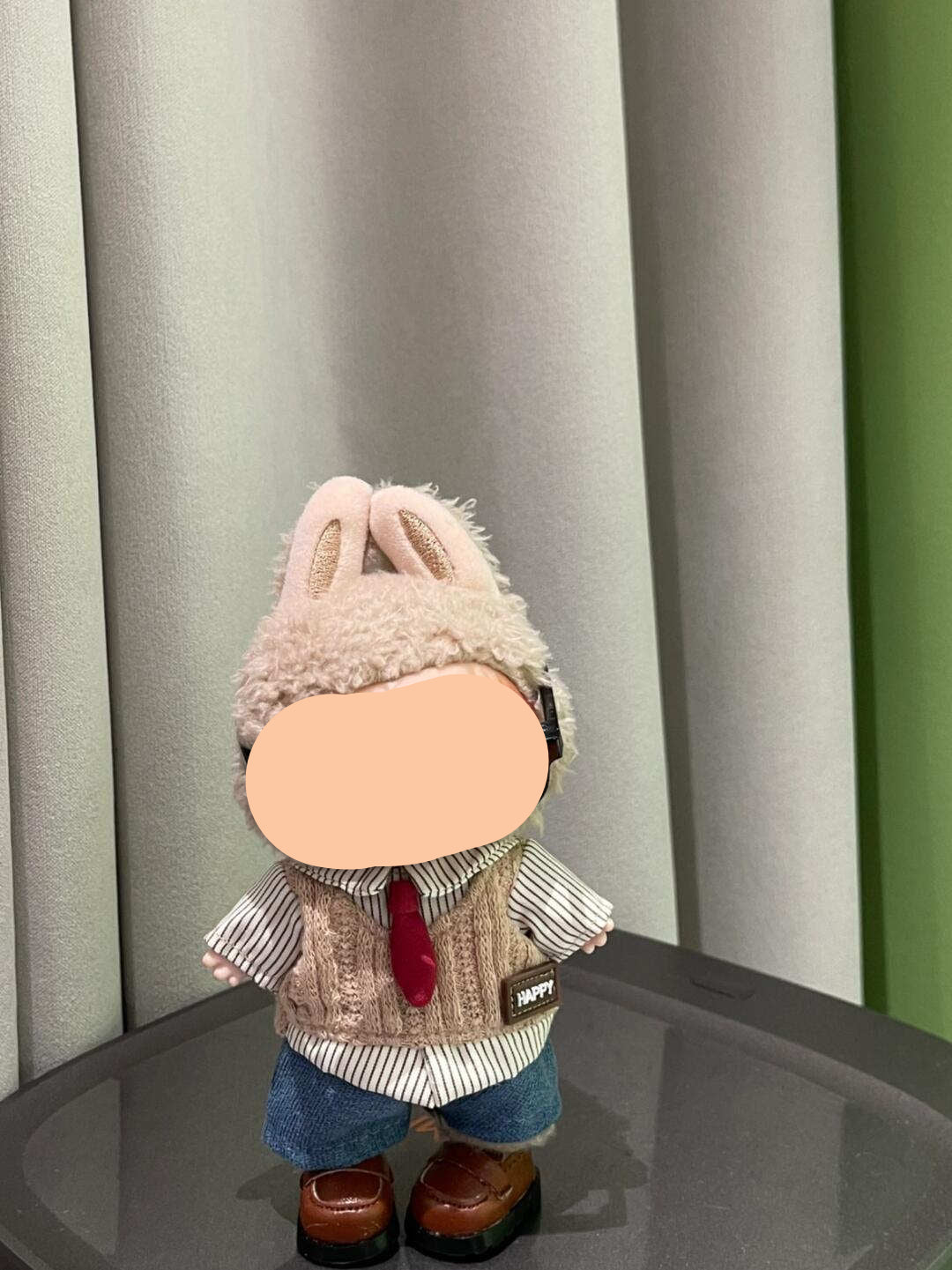 Labubo Clothes Sweater Vest + Shirt Keychain Labubo Clothing Labubo Labubo Doll Clothes