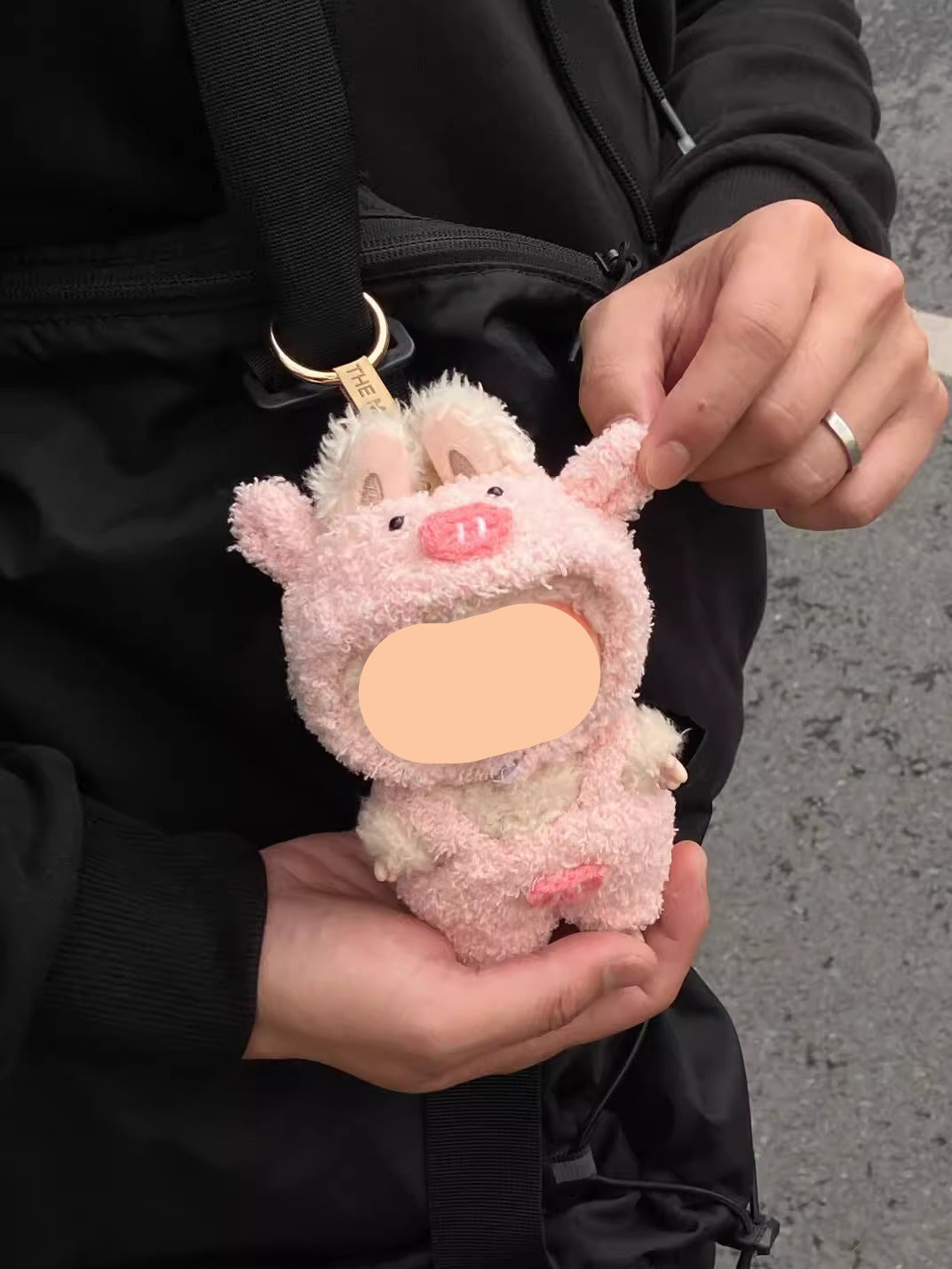 Sheep Keychain Labubo Clothes Macaron Clothes for Labubo Have a Seat Labubo Doll Clothes 17cm Labubo Clothing