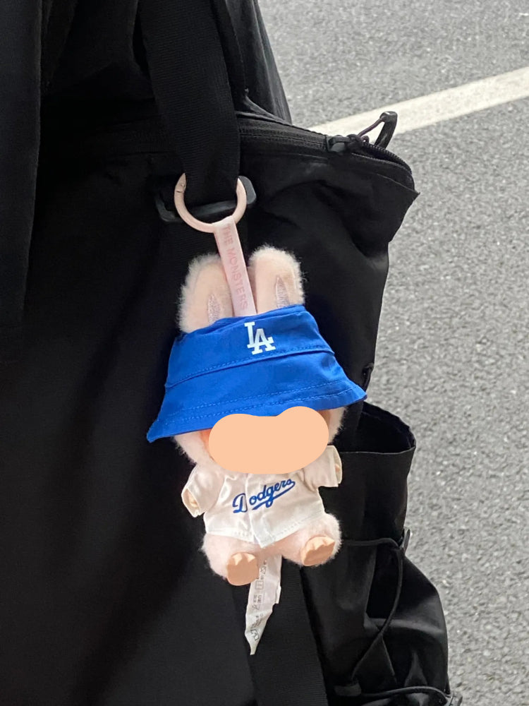 Clothes Labubo Baseball uniform with Backpack Keychain Labubo Clothing Macaron Clothes for Labubo