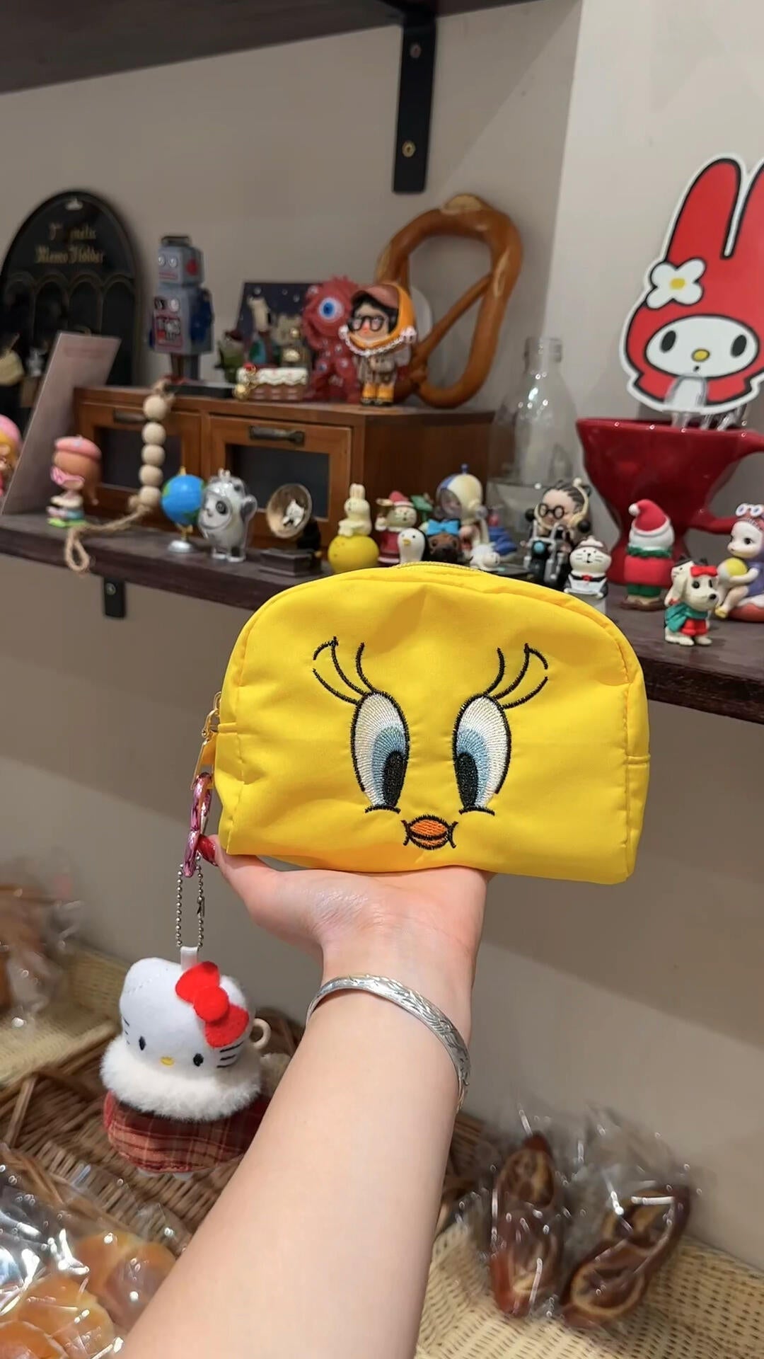 Stay Cute, Stay Organized – Tweety Travel Pouch