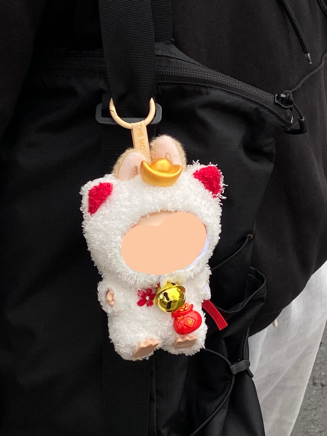 Sheep Keychain Labubo Clothes Macaron Clothes for Labubo Have a Seat Labubo Doll Clothes 17cm Labubo Clothing