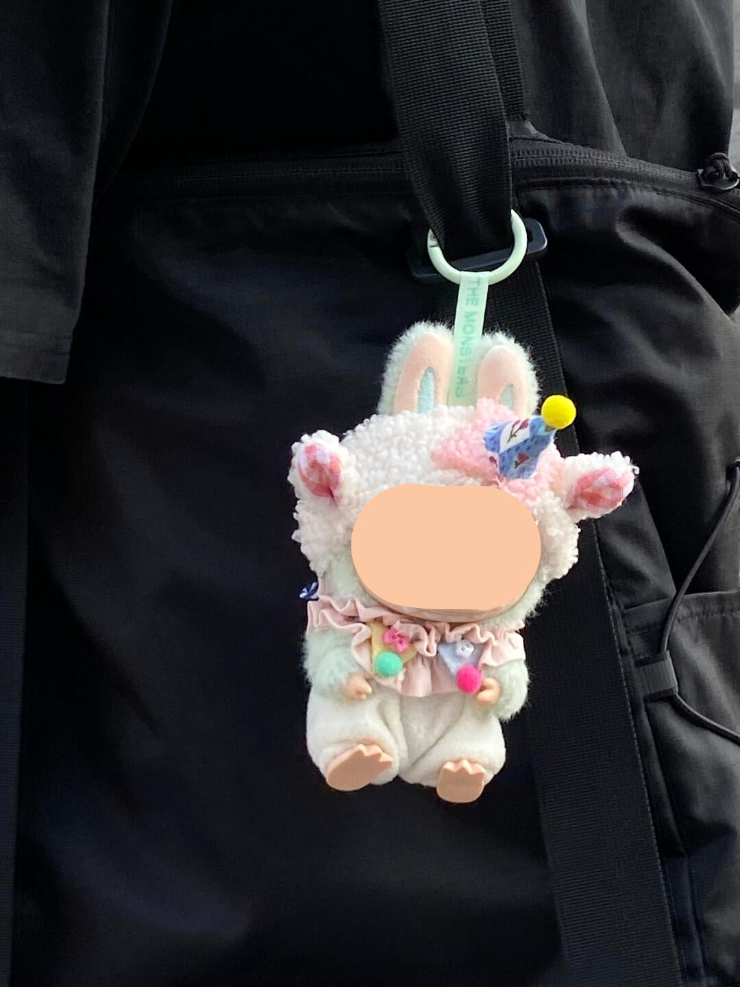 Sheep Keychain Labubo Clothes Macaron Clothes for Labubo Have a Seat Labubo Doll Clothes 17cm Labubo Clothing
