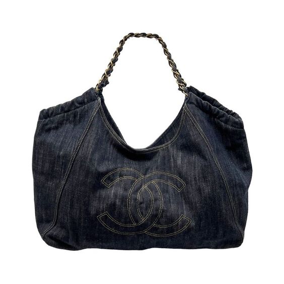 luxury Large Capacity Denim Tote Bag
