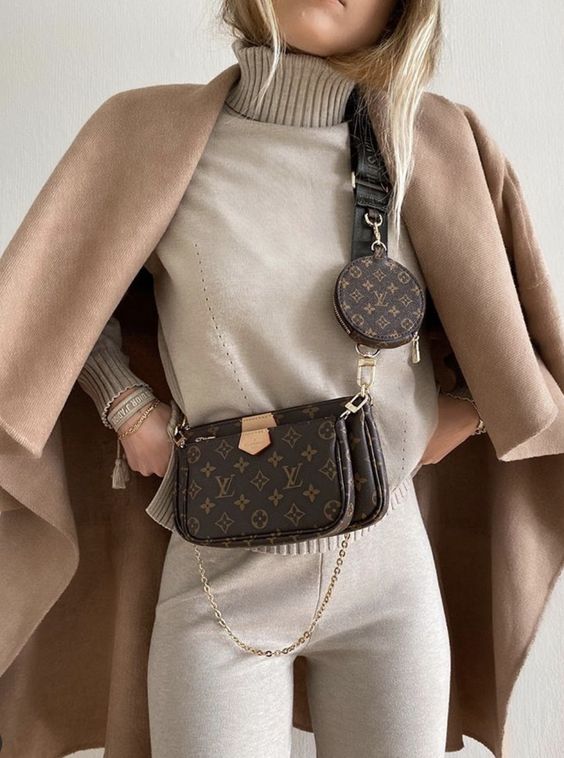 Luxury Multi-Pochette Bag