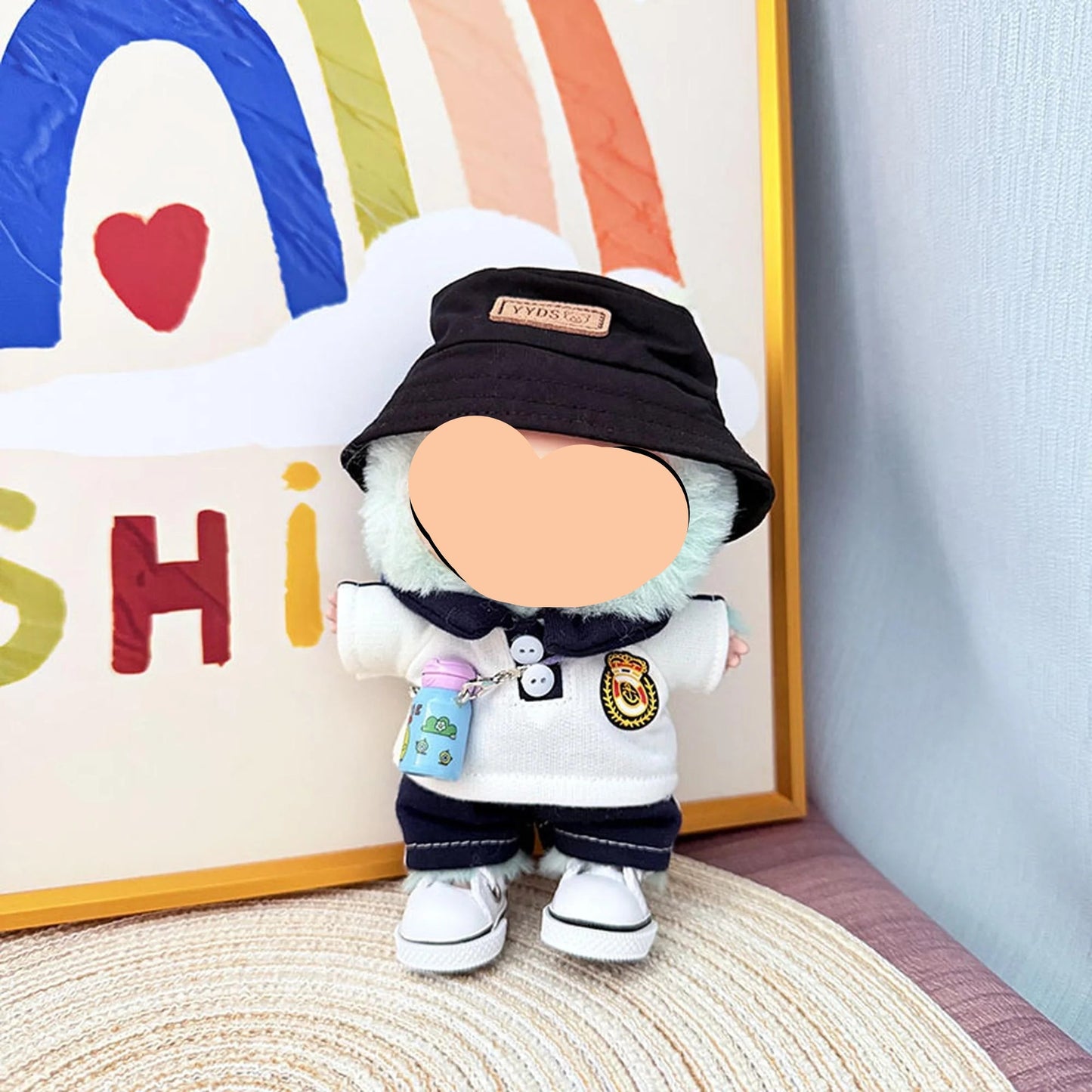 Spring Labubo Clothes Noble school uniform Labubo Outfits Boy Keychain Labubo Clothing