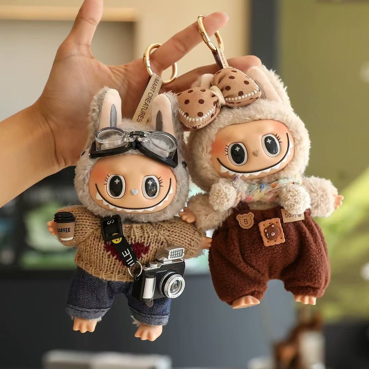 Labubu Charm Collection Pack – Includes Figure & Outfit!