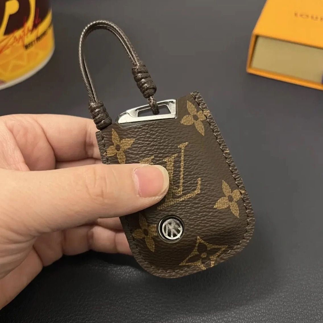 Luxuriöse Smart-Key-Hülle aus Leder – Entwickelt für Audi, BMW, Benz und VW 🚗✨