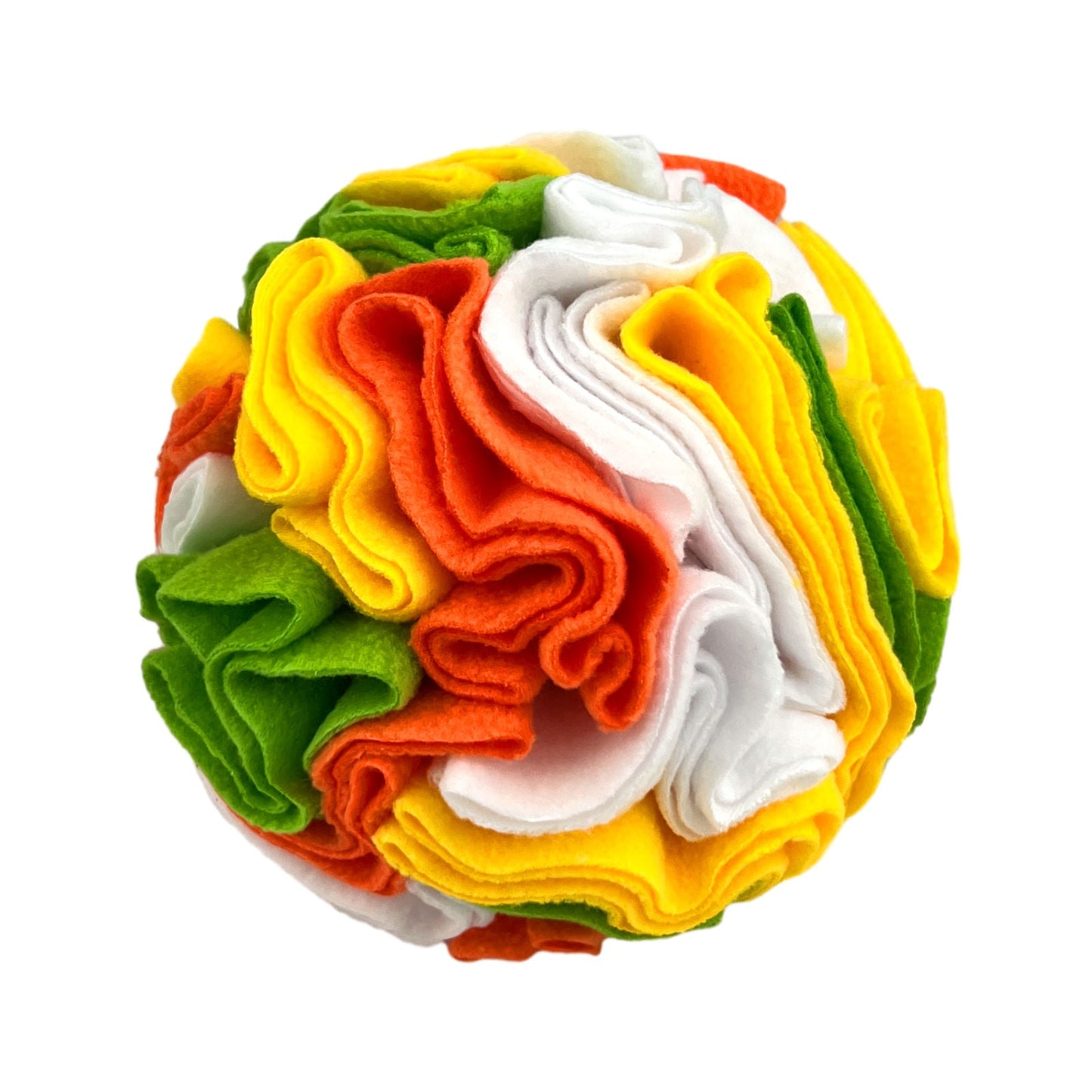 Interactive Fleece Foraging Puzzle Ball Toy for Dogs