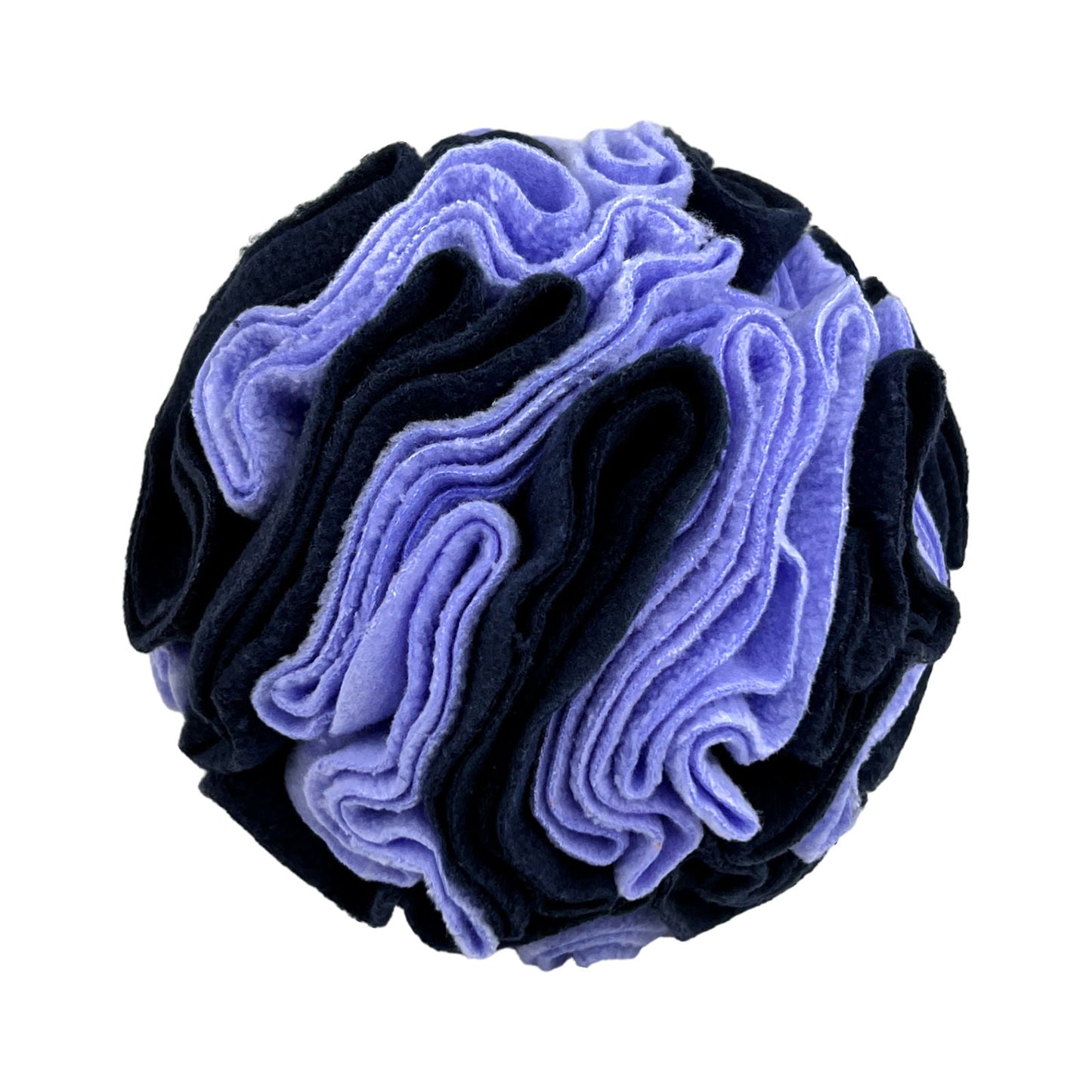 Interactive Fleece Foraging Puzzle Ball Toy for Dogs