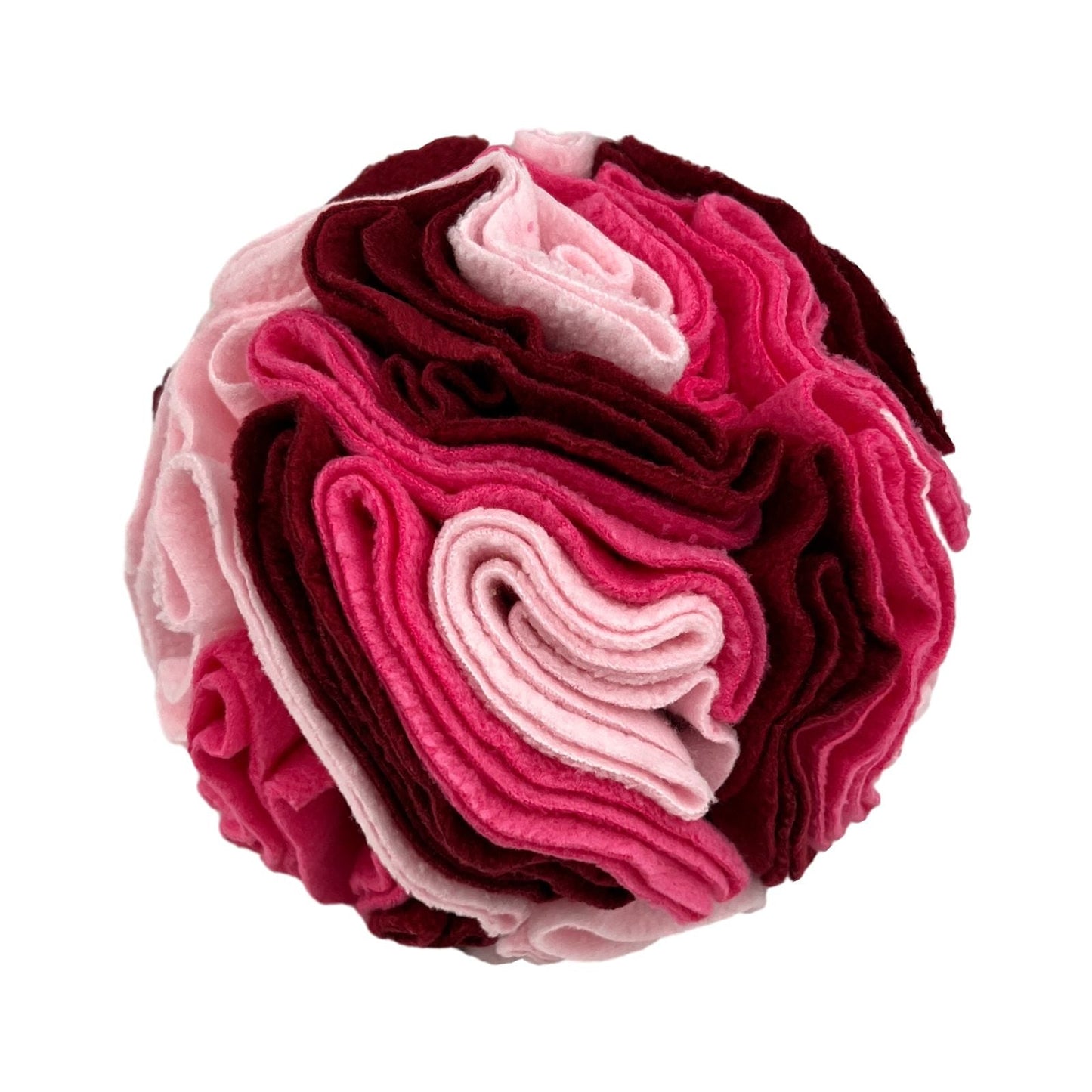 Interactive Fleece Foraging Puzzle Ball Toy for Dogs