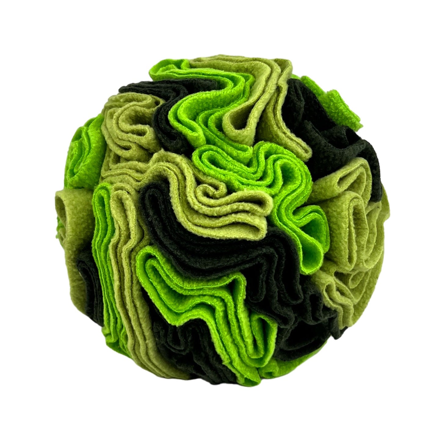 Interactive Fleece Foraging Puzzle Ball Toy for Dogs