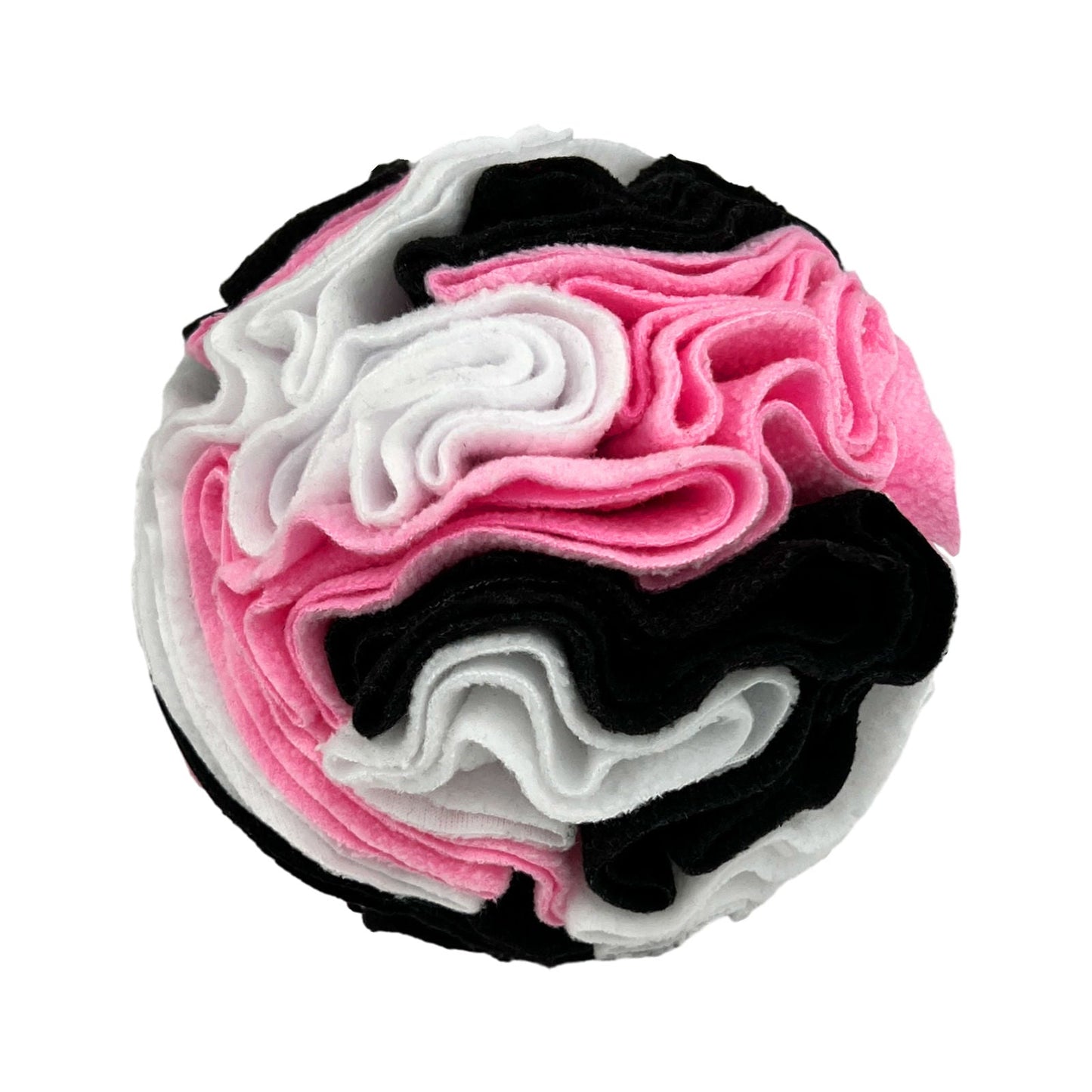Interactive Fleece Foraging Puzzle Ball Toy for Dogs