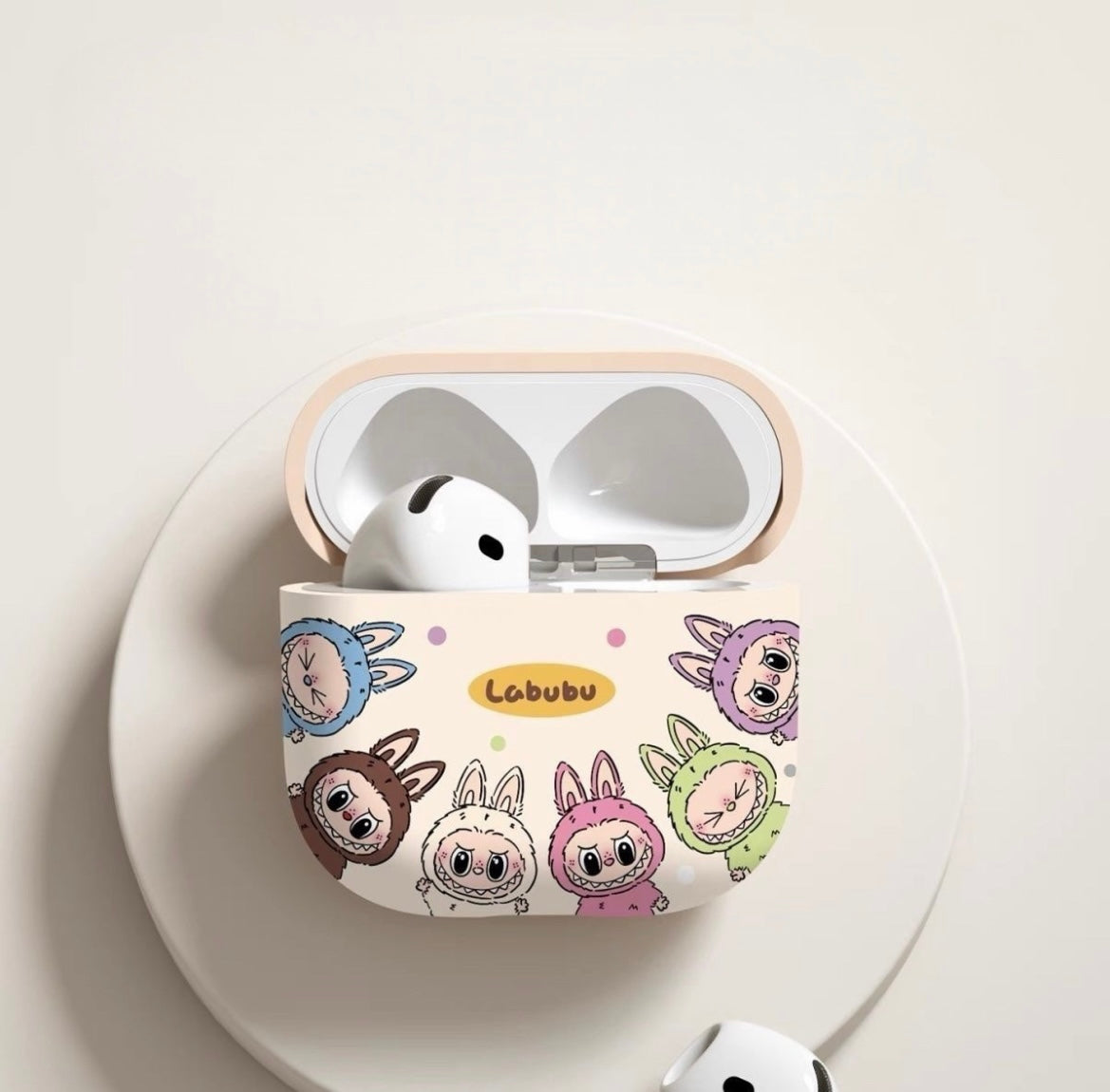 LABUBU Matte Soft AirPods Case
