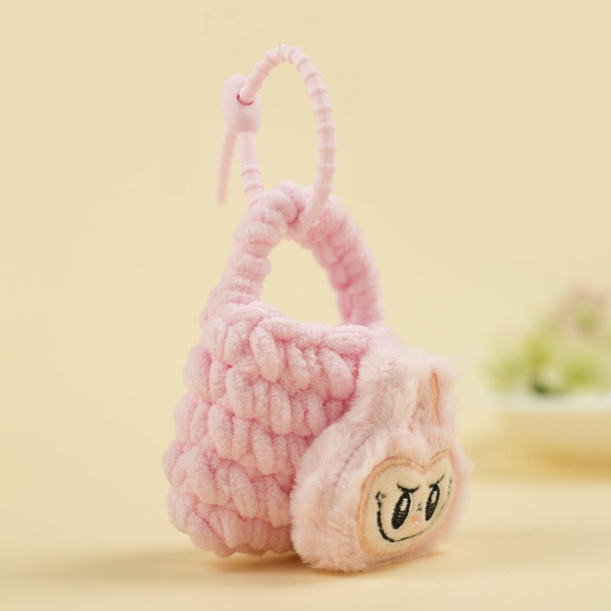 Labubu Knitted Plush Pouch AirPods Case