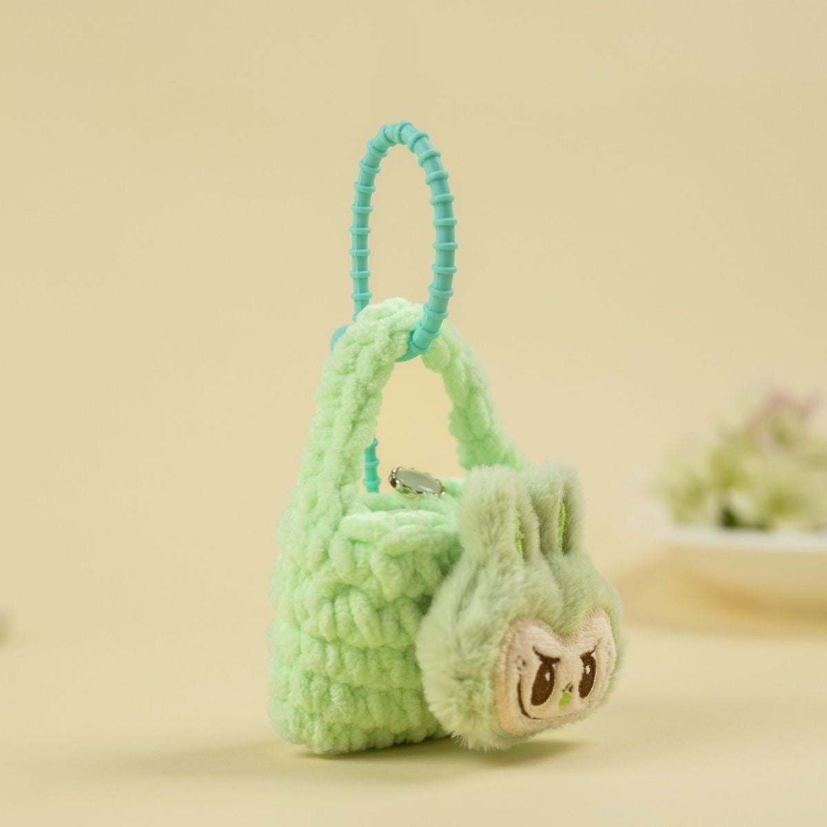 Labubu Knitted Plush Pouch AirPods Case