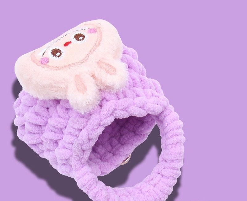 Labubu Knitted Plush Pouch AirPods Case