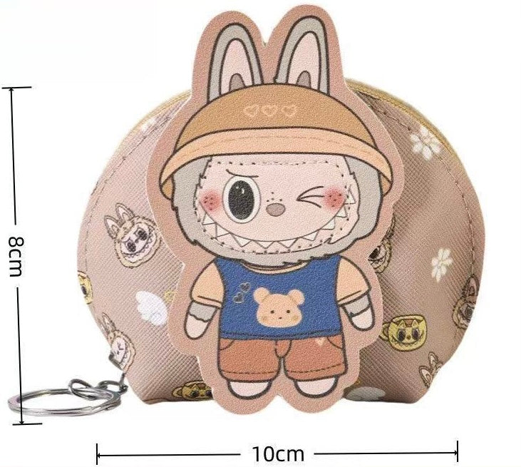 Labubu Mini -Rucksack -Charme