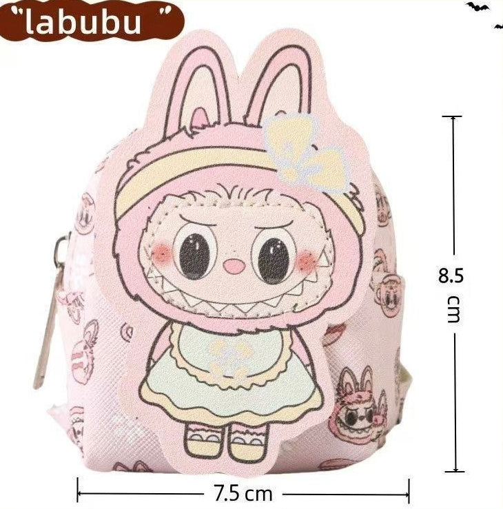 Labubu Mini -Rucksack -Charme