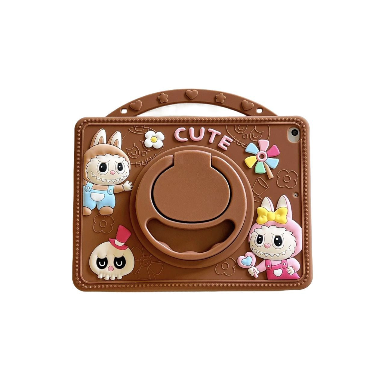 Cute Labubu iPad Silicone Case