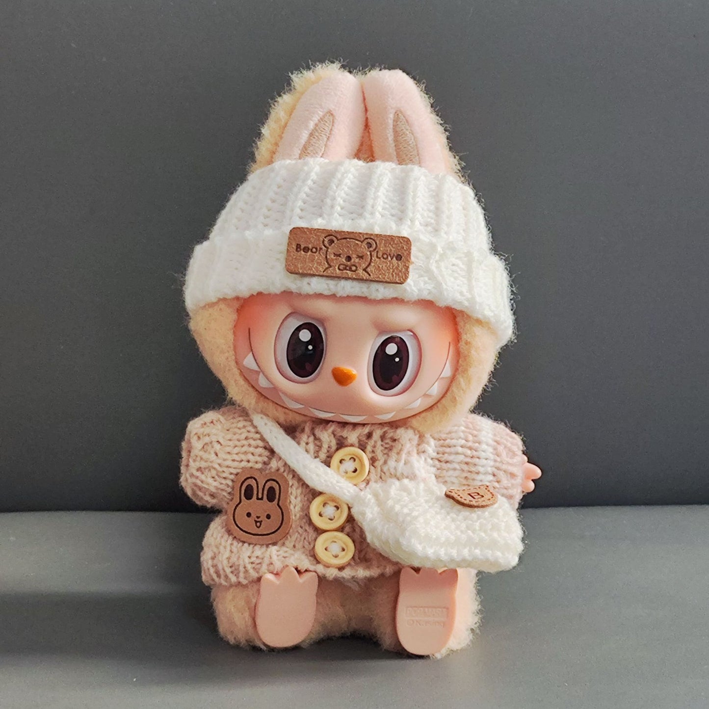Adorable Labubu Knitted Outfits - Dress Up Your Cute Companion