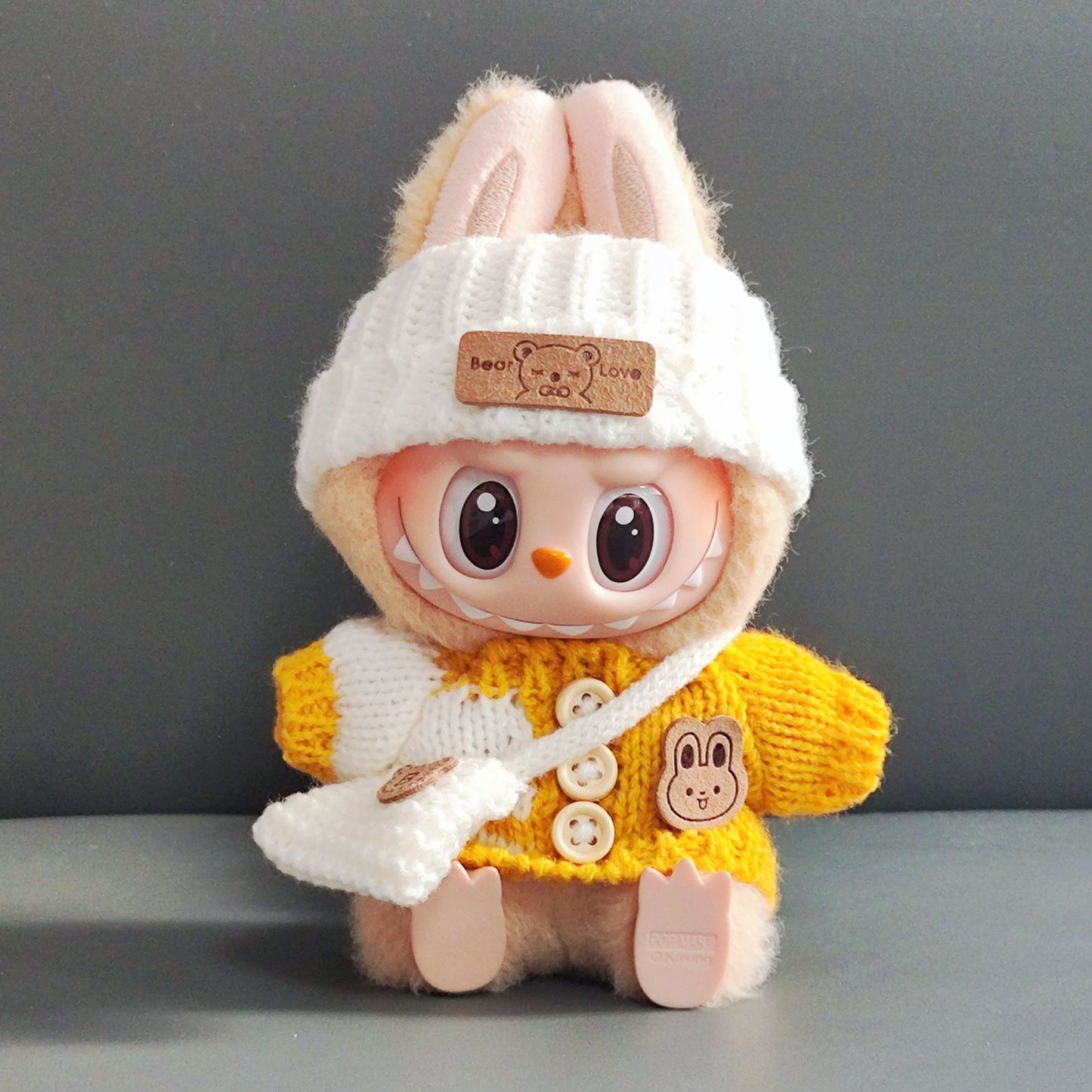 Adorable Labubu Knitted Outfits - Dress Up Your Cute Companion