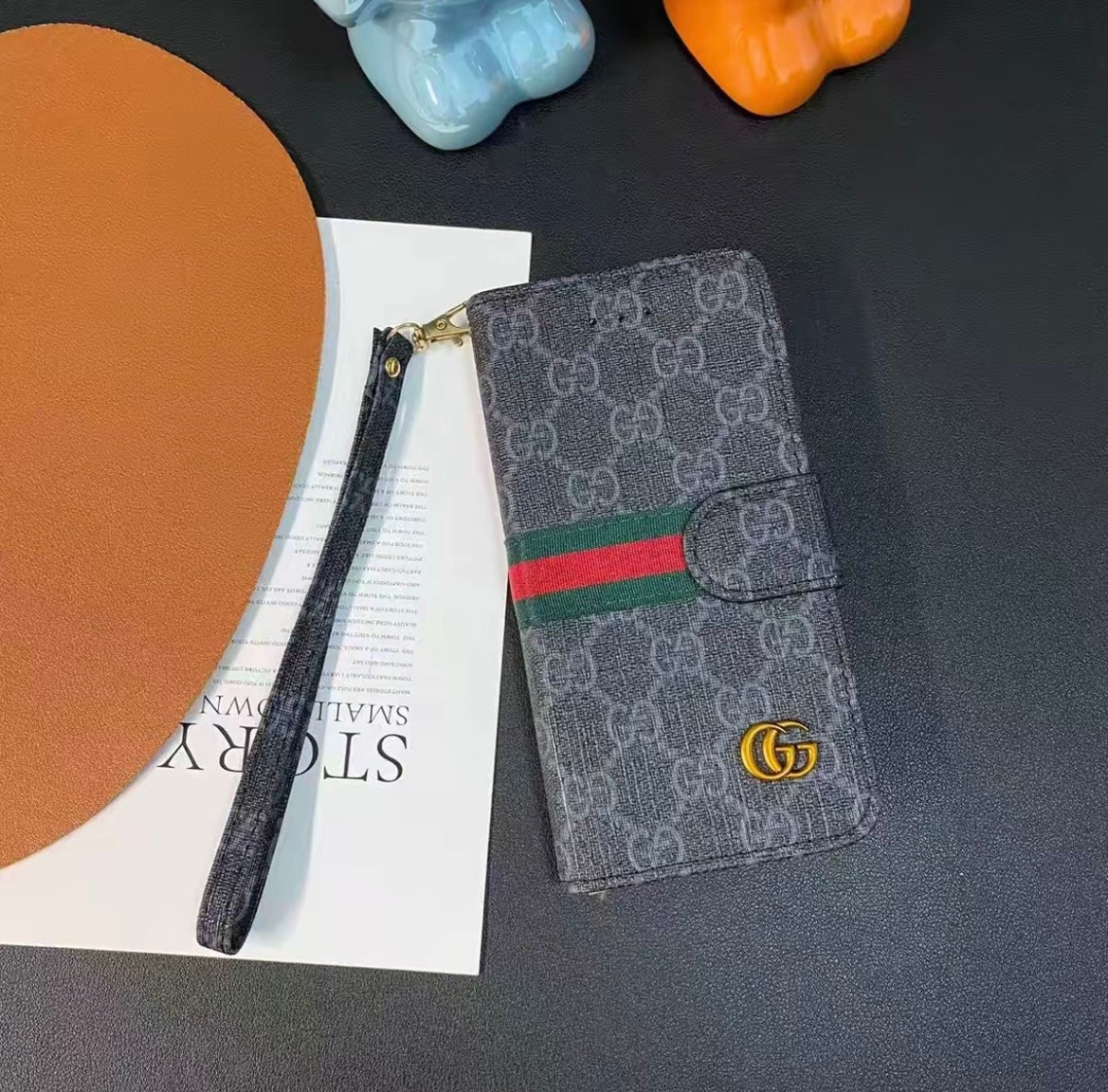 Luxury Leather iPhone Wallet Case