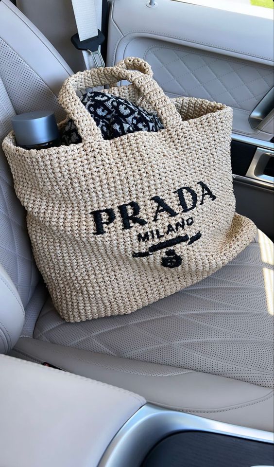 luxury Raffia Bag Handbag Beach Bag for Summer