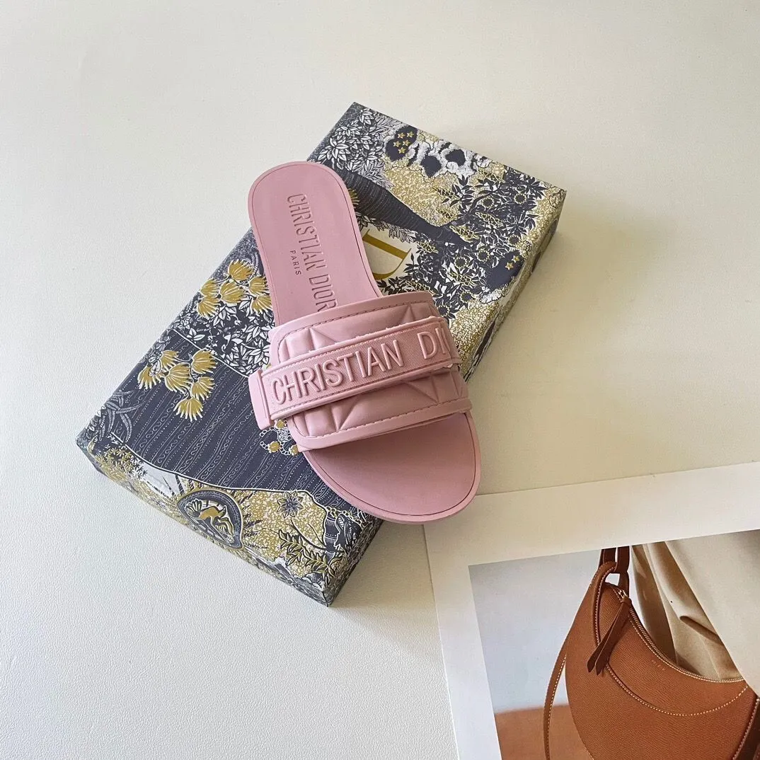 Effen kleur klittenband pantoffels