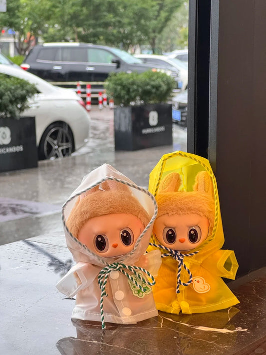 Labubu Raincoat  | Cute Rainy - Day Look, Cuteness Maxed Out