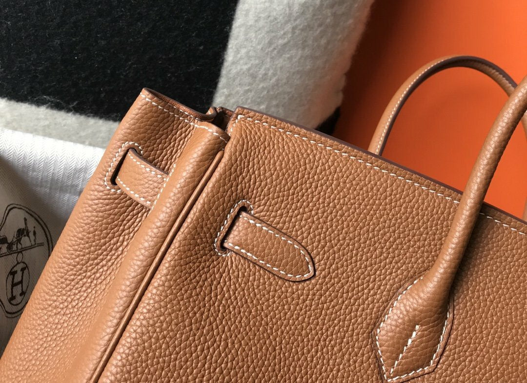 luxury HMS Handle Bag 30cm Brown