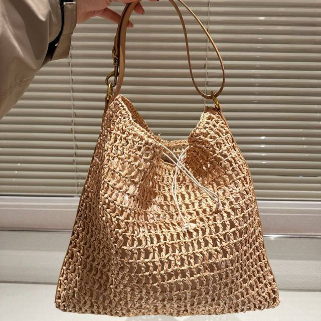 SAINT LAURENT luxury Raffia tote Bag
