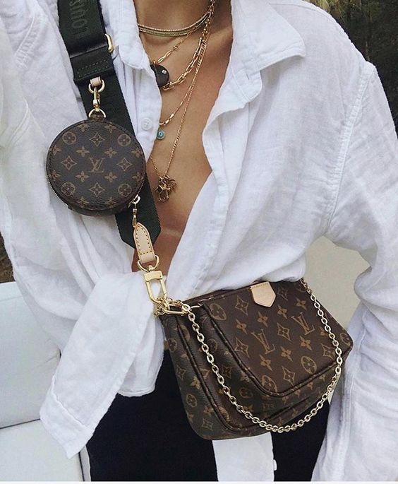 Luxury Multi-Pochette Bag