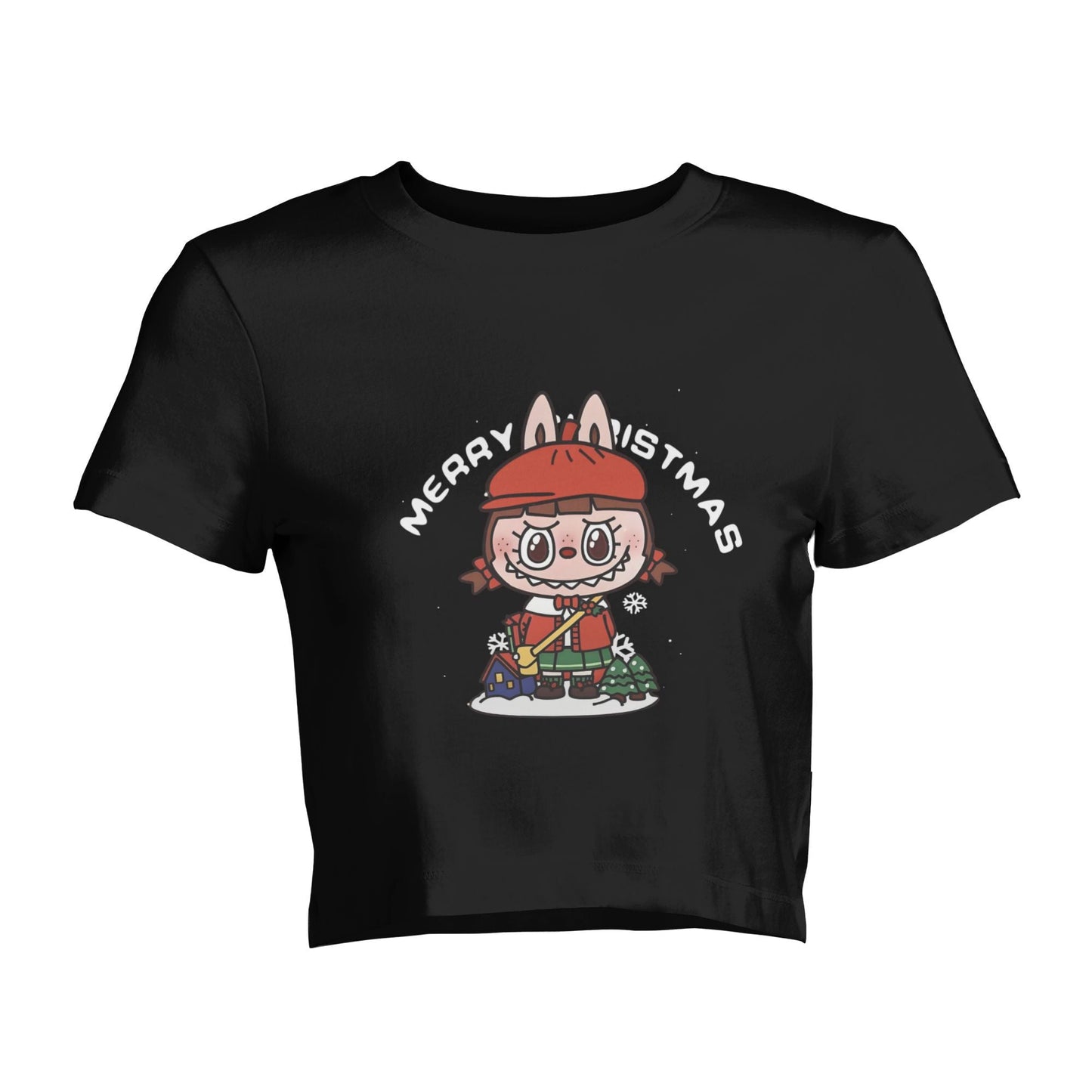 Camiseta de manga corta de Monsters Labubu the Monsters Crew Crew para regalos de cumpleaños de Labubu Lover
