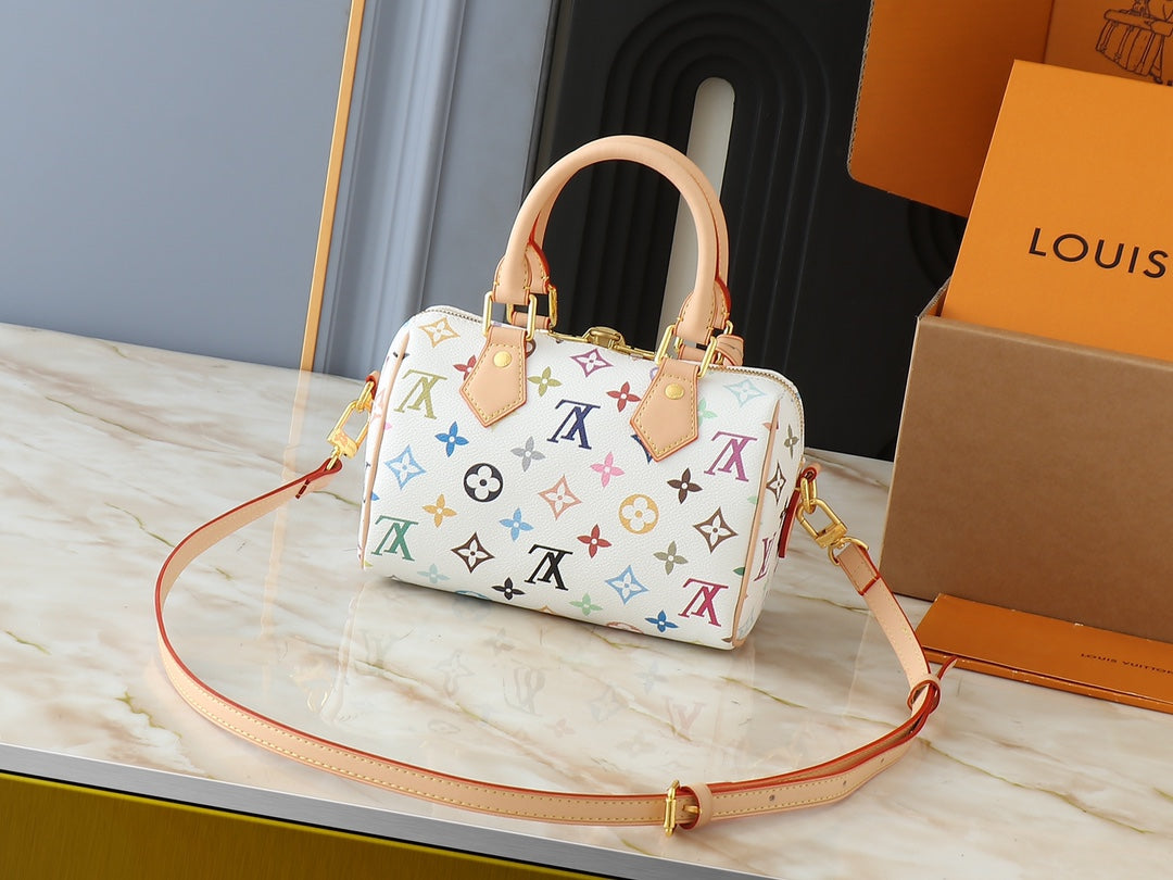 Luxury Speedy Bandouli¨re 20 Handbag 20.5x13.5x12cm