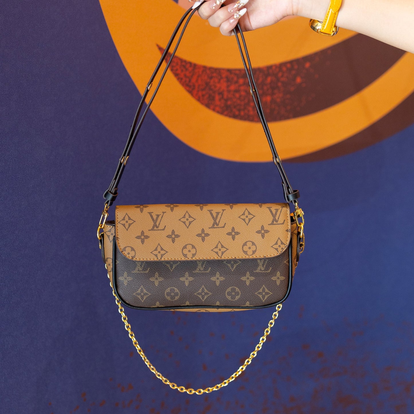 Luxury Classic Monogram Shoulder Bag
